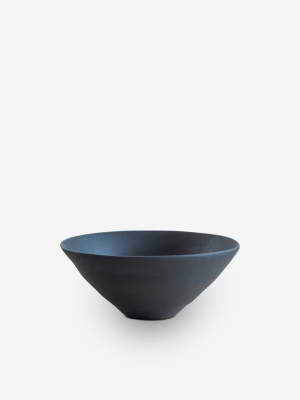Ripple Small Bowl In Dark Grey By Urban Oasis