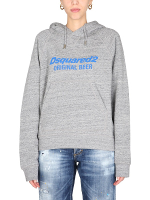 Dsquared2 Logo Printed Hoodie