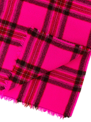 Philosophy Di Lorenzo Serafini Checked Scarf