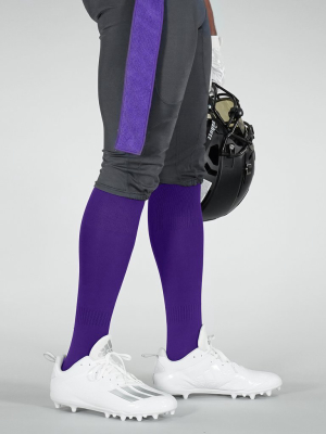 Hue Purple Over The Knee Sport Socks