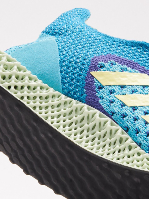 Adidas 4d Zx - Carbon Aqua / Yellow Tint / Purple