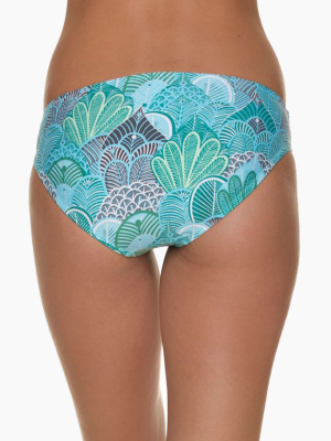 Classic Hipster Bikini Bottom - Dominica Tropical Print