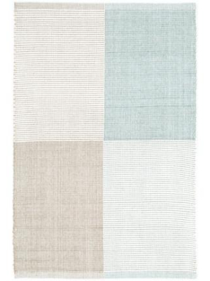 Bo Woven Cotton Rug (blue)