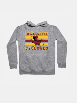 Iowa State Vintage Pullover Hoodie (grey)
