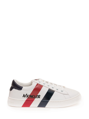 Moncler Enfant Double Stripe Sneakers