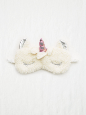 Aerie Plush Unicorn Sleep Mask