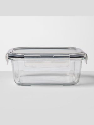 Square Glass Food Storage Container - Made By Design™