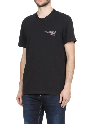 Fay Archive Logo Print T-shirt