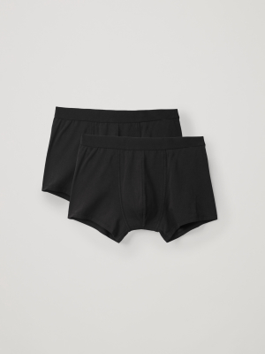 2-pack Organic-cotton Boxer Briefs