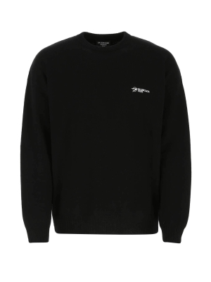 Balenciaga Logo Crewneck Sweater