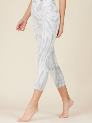 Capri Sculpting Legging - Vespa Tie Dye