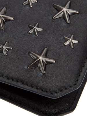 Jimmy Choo Cooper Star Studded Continental Wallet