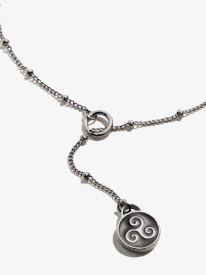 Triskelion Lariat Necklace