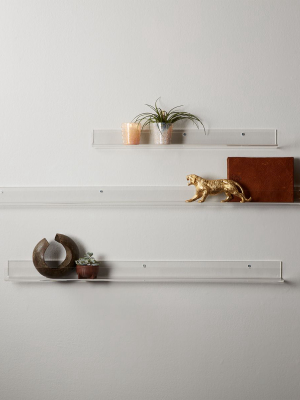 Acrylic Wall Shelves