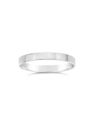 Sterling Silver Thick Band Ring