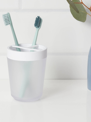 Toothbrush Holder Frosted - Room Essentials™