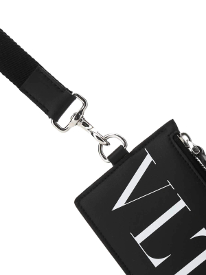 Valentino Vltn Zipped Cardholder