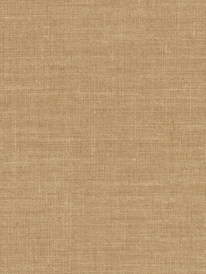 Hopsack Embossed Vinyl Wallpaper In Honey Brown From The Living With Art Collection By Seabrook Wallcoverings