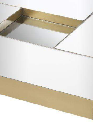 Eichholtz Allure Coffee Table - White & Gold