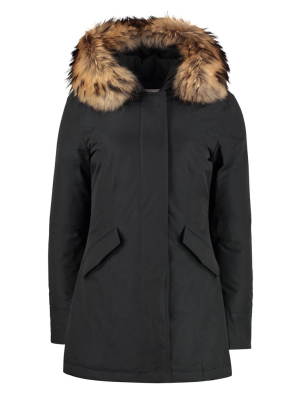 Woolrich Fur Trim Hooded Arctic Parka