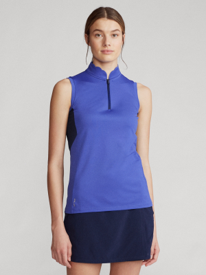 Sleeveless Golf Quarter-zip