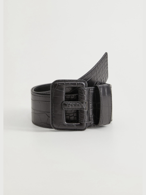 Crocodile Effect Belt