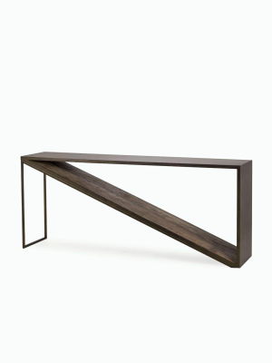 Triangle Console Table