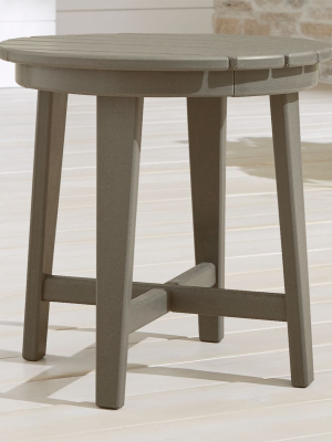 Vista Ii Slate Grey Adirondack Side Table