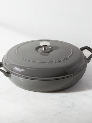 Staub ® 3.5-qt Graphite Braiser