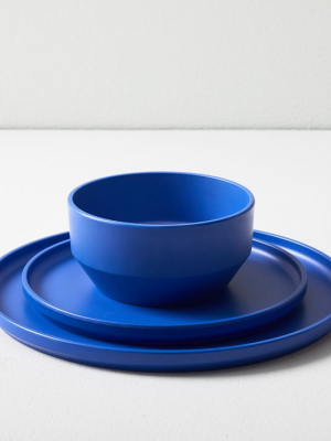 Modern Melamine Dinnerware - Landscape Blue