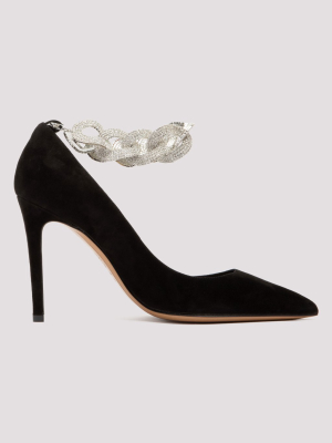 Alexandre Vauthier Elsa Embellished Strap Pumps