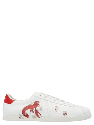 Lanvin Glen Babar Lace-up Sneakers