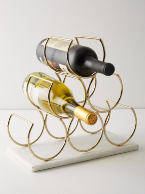 Brass Wine Rack