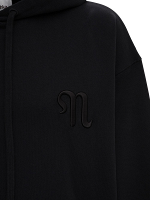 Nanushka Logo Embroidered Hoodie