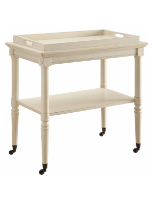 Accent Table Off White - Acme Furniture