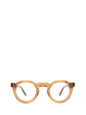 Lesca Pica Round Frame Glasses