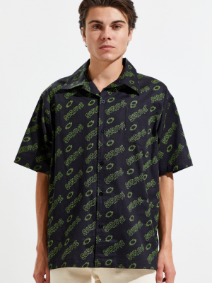 Paradise Youth Club Survive Short Sleeve Button-down Shirt