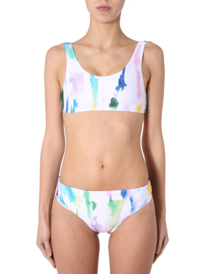 Être Cécile Watercolour Print Bikini Bottom