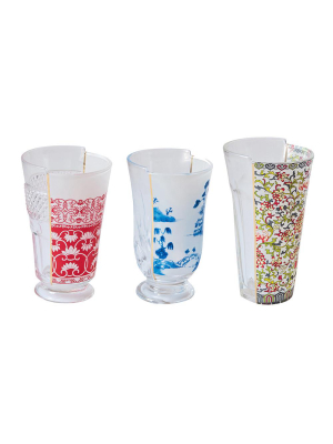 Hybrid Clarice Set Of 3 Drinking Glasses