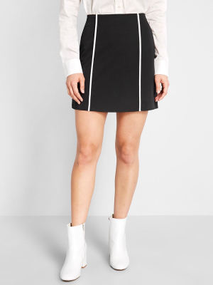 The Bottom Line Mini Skirt