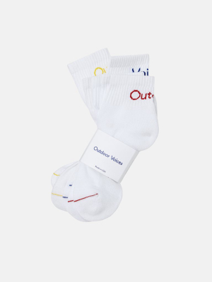 Rec Ankle Socks 3-pack