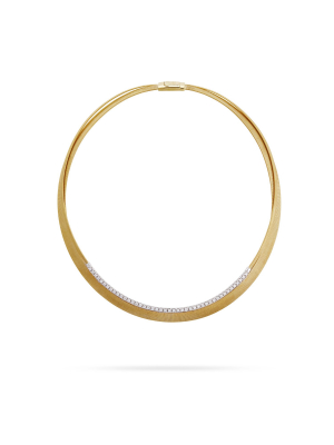 Marco Bicego® Masai Collection 18k Yellow Gold And Diamond Two Strand Necklace