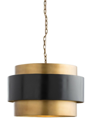 Nolan Small Pendant Black