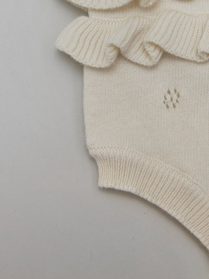 Tocoto Vintage Baby Knit Bodysuit - Off-white