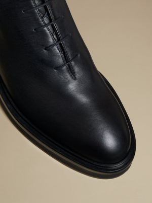 The Conley Boot In Black Leather