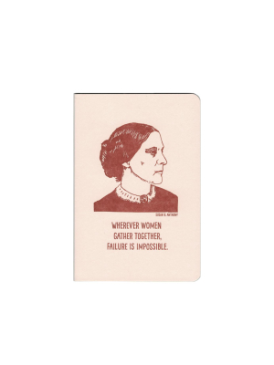 Inspiring Women Notebook - Susan B Anthony