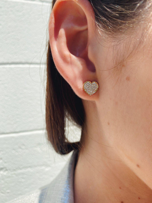 Piccolini Pavé Stud Earrings