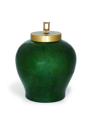 Melrose Emerald Jar