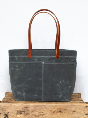Mountain Laurel Tote - Charcoal