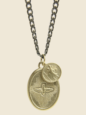 Dove Pendant Necklace - Gold Vermeil/sterling Silver